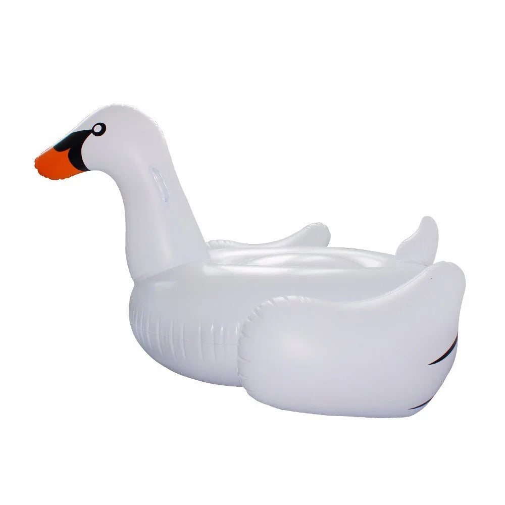 Deluxe Giant Inflatable Flamingo and Swan Pool Floats